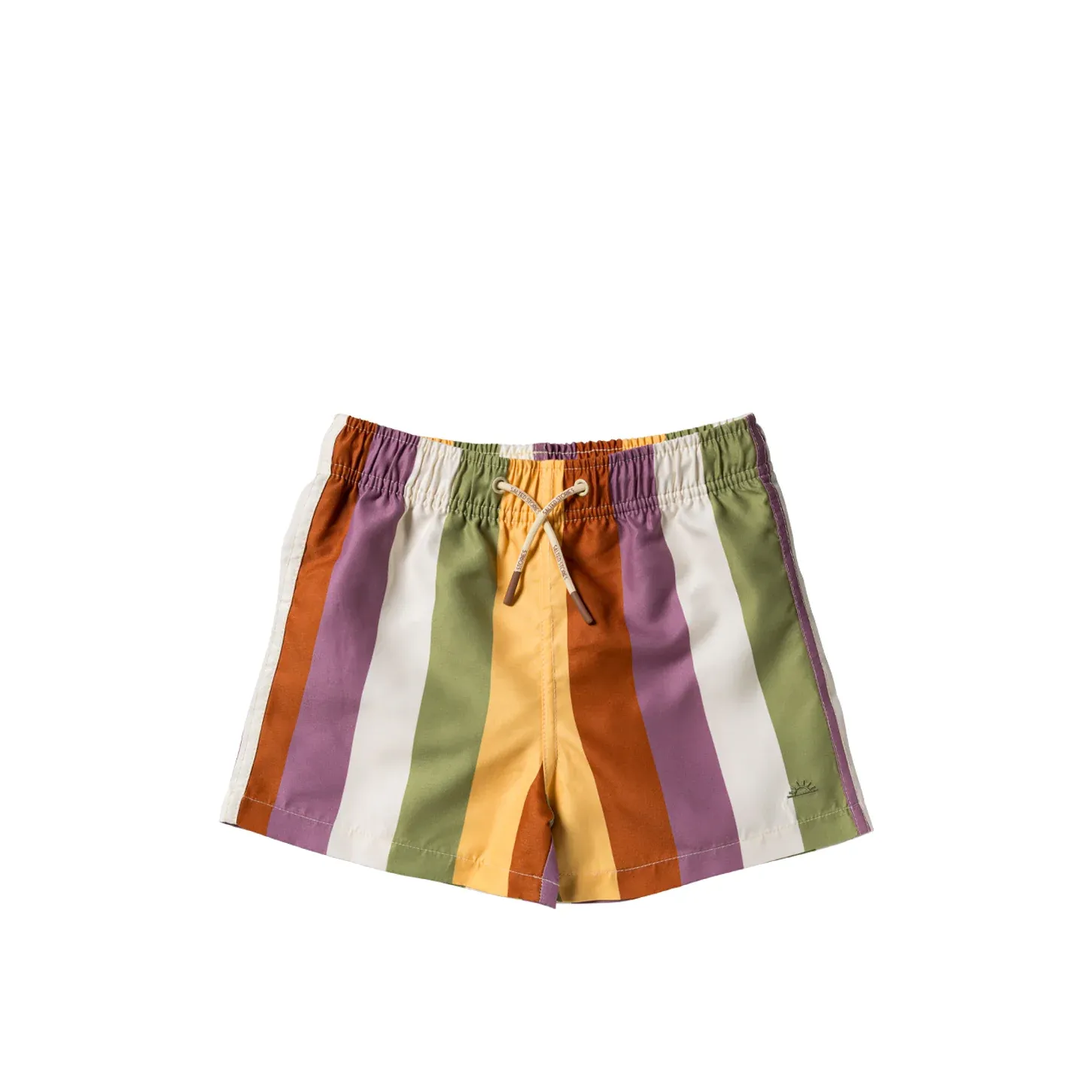 SALTED STORIES - Multi Stripe Swim Short - Multicolor