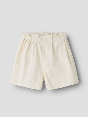 LIL ATELIER - 13255935 Hosa Loose Shorts - Coconut Milk