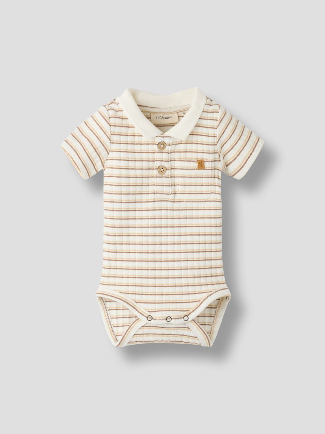 LIL ATELIER - 13256059 Aldur Body - Milk/Mocha