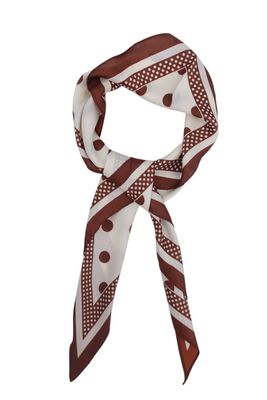 LUFF - Scarf - Dot Marroon Brown
