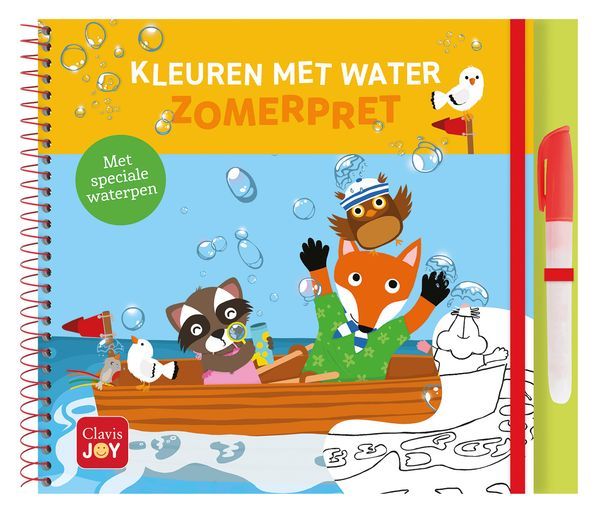 CLAVIS - Kleuren met water - Zomerpret!
