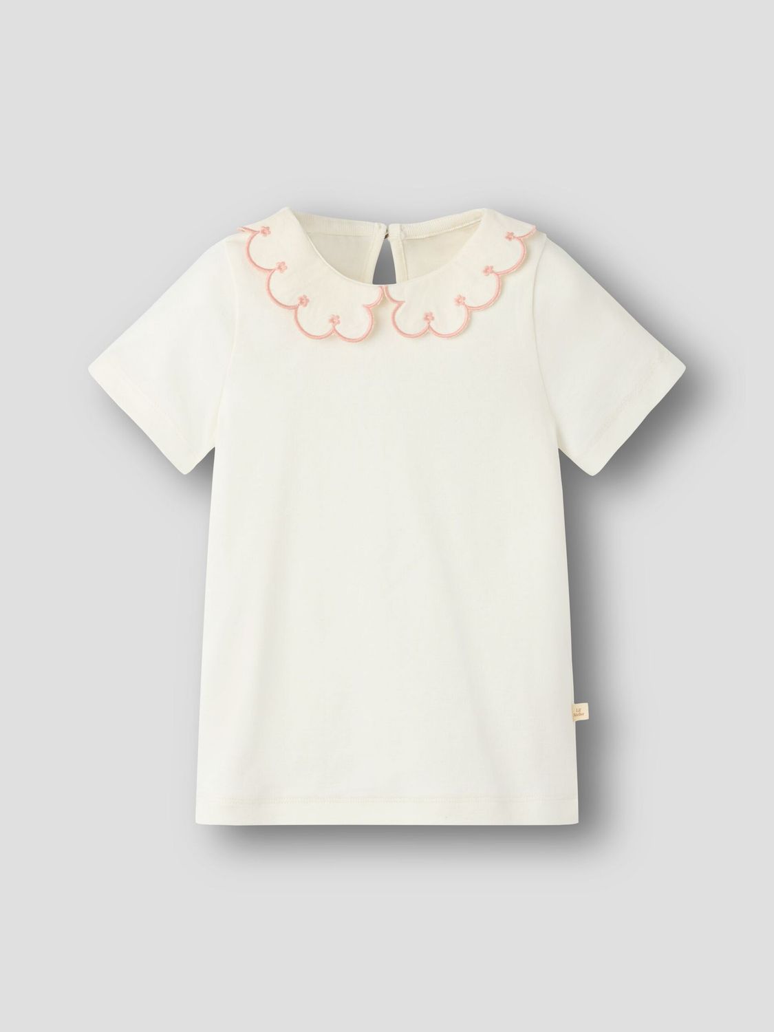 LIL ATELIER - 13243312 Fundo SS Top - Milk/Rose