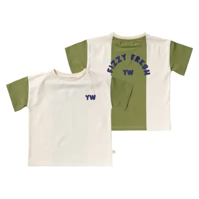 YOUR WISHES - Fresh | Wide Tee - Iguana