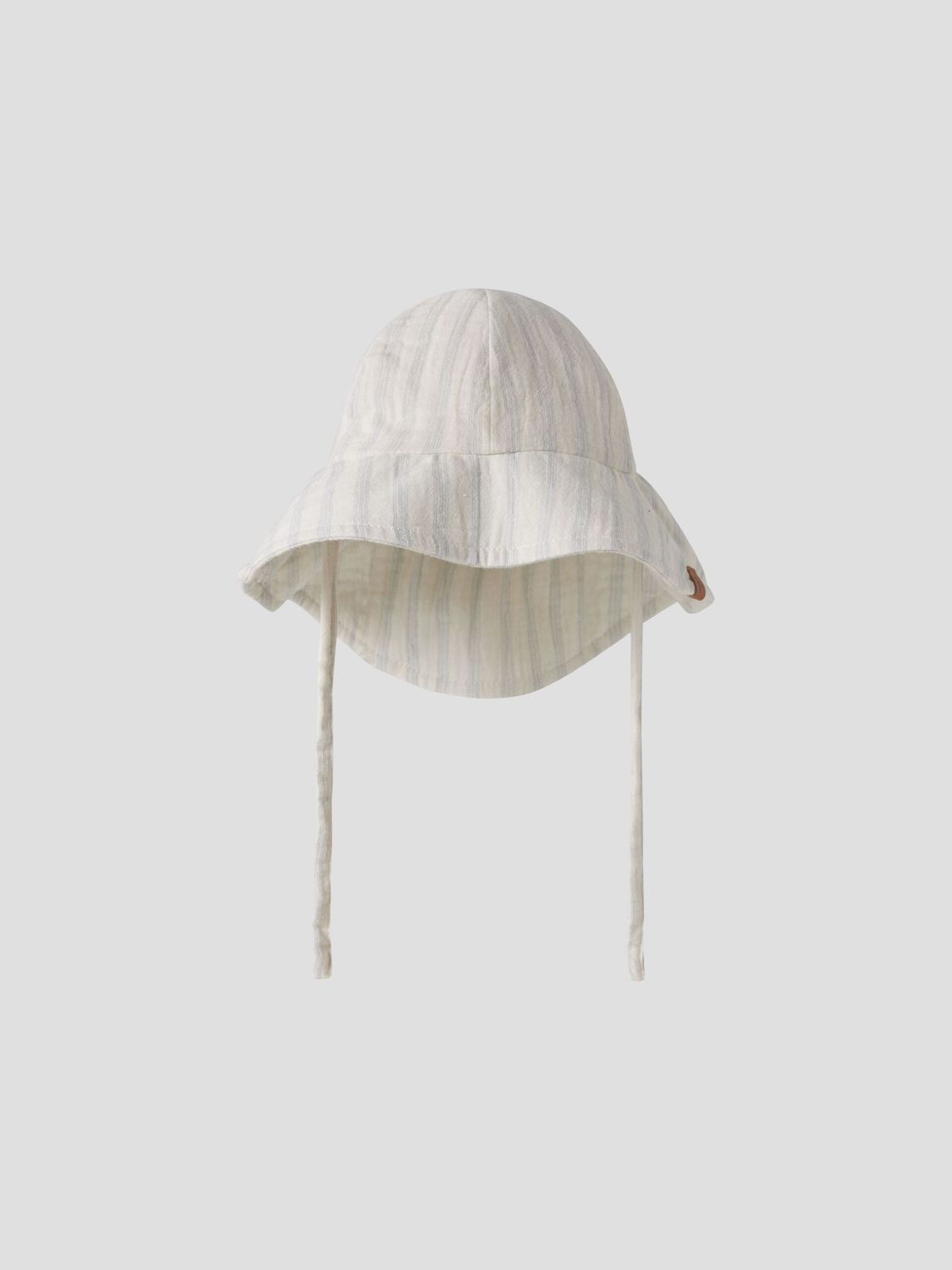 LIL ATELIER - 13255424 Hagi Sun Hat - Coconut Milk/Dusty Blue