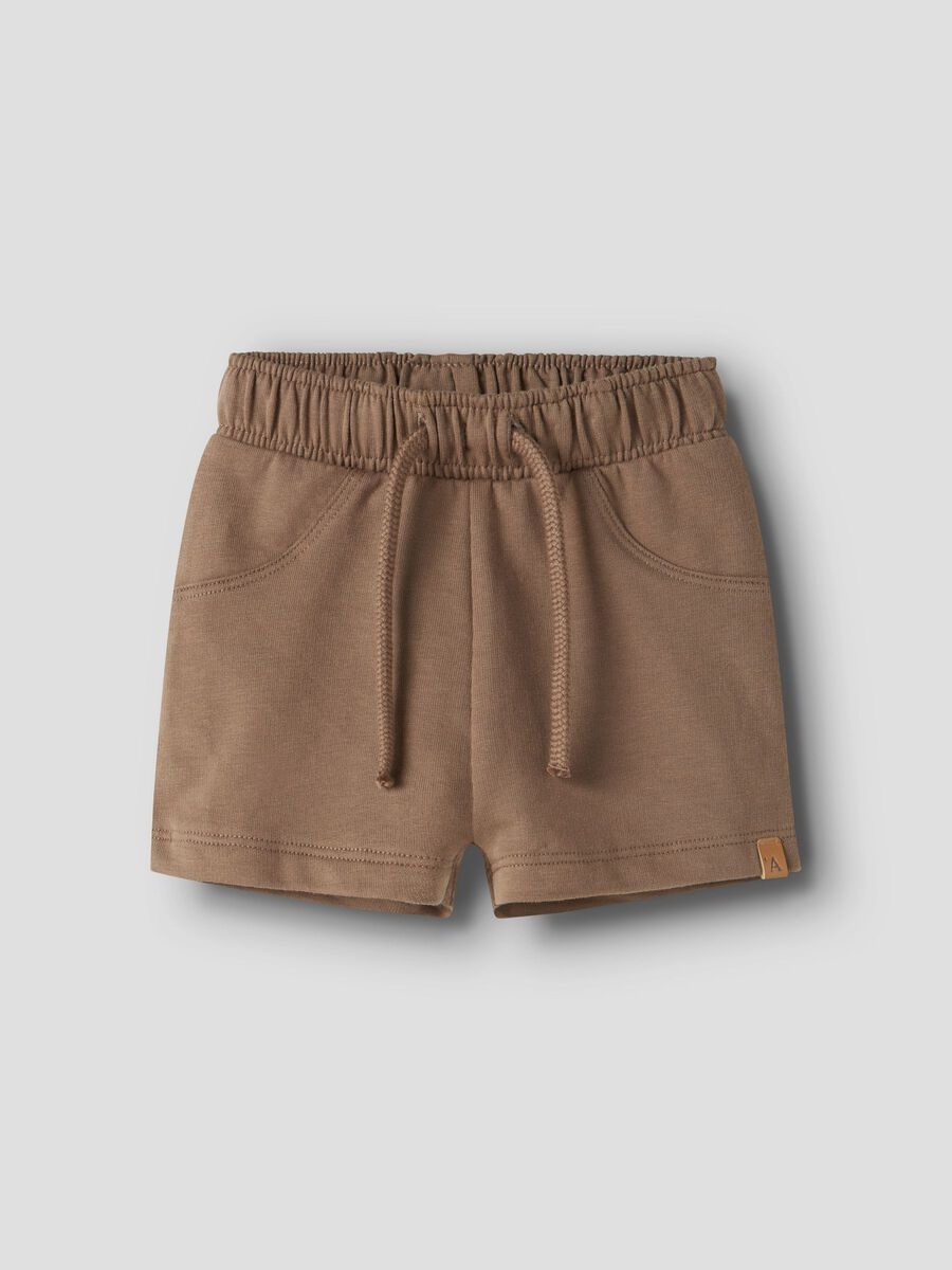 LIL ATELIER - 13255726 Nomas Sweat Shorts - Coca Mocha