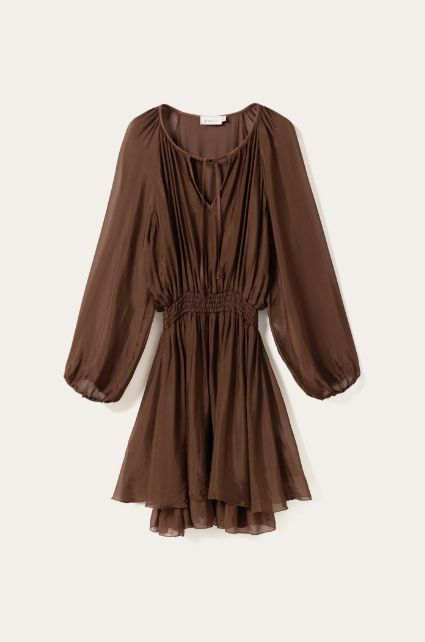 NOELLA - Mariel Dress - Chocolate