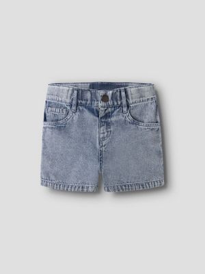 LIL ATELIER - 13255366 Funda Loose Shorts - Medium Blue Denim