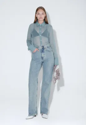 DR DENIM - Echo High Straight - Bay Light Retro Dirt