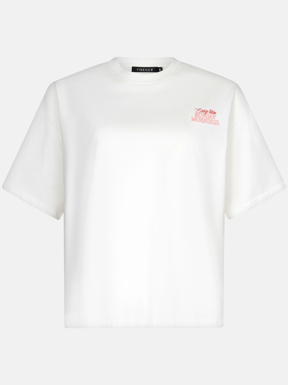 YDENCE - T-Shirt Sunday Mornings - Off White