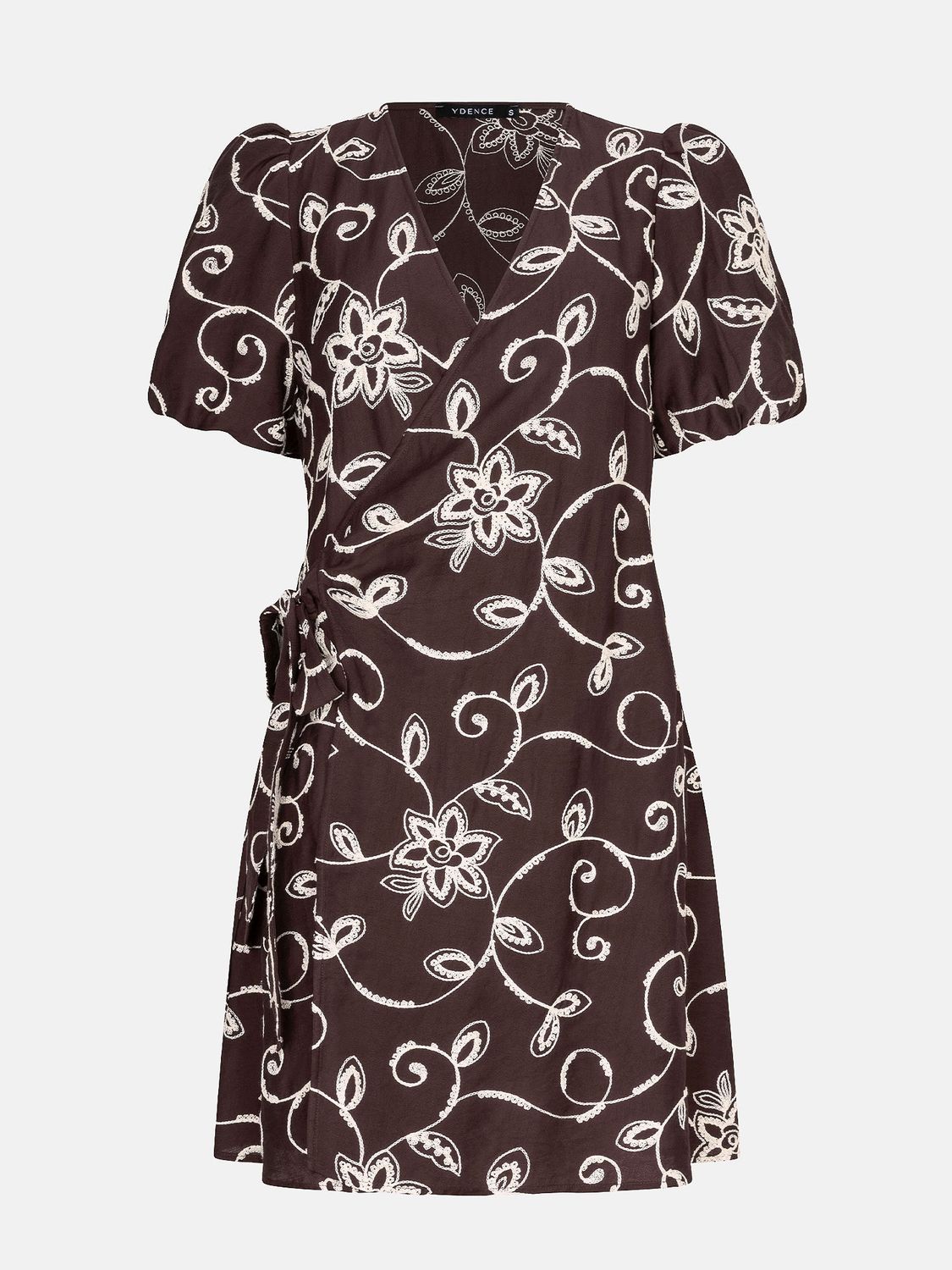 YDENCE - Dress Saphira - Dark Brown