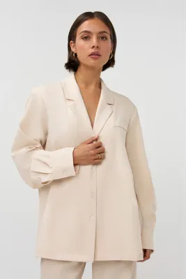 STUDIO AMAYA - Jazz Blouse - Beige STUDIO AMAYA - Jazz Blouse - Beige