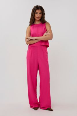 STUDIO AMAYA - Jasmin Pants - Fuchisa