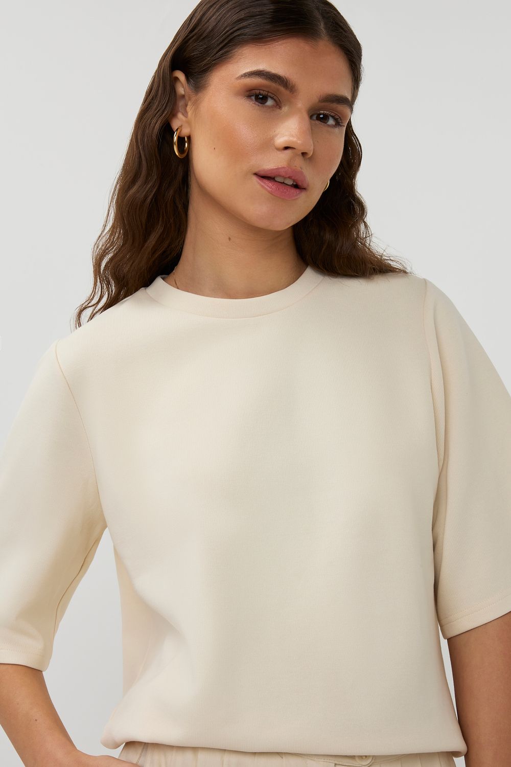 STUDIO AMAYA - Lilly T-shirt - Beige