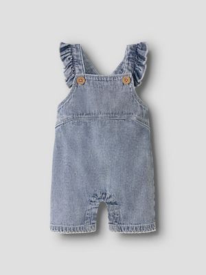 LIL ATELIER - 13255375 Funda Loose Shortall - Medium Blue Denim
