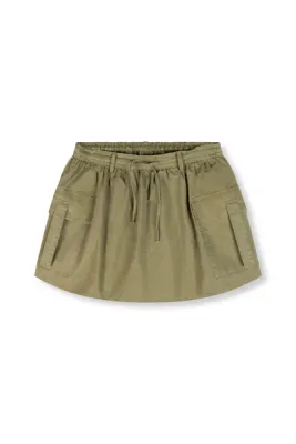 REFINED - Mandy Cargo Balloon Skirt - Army