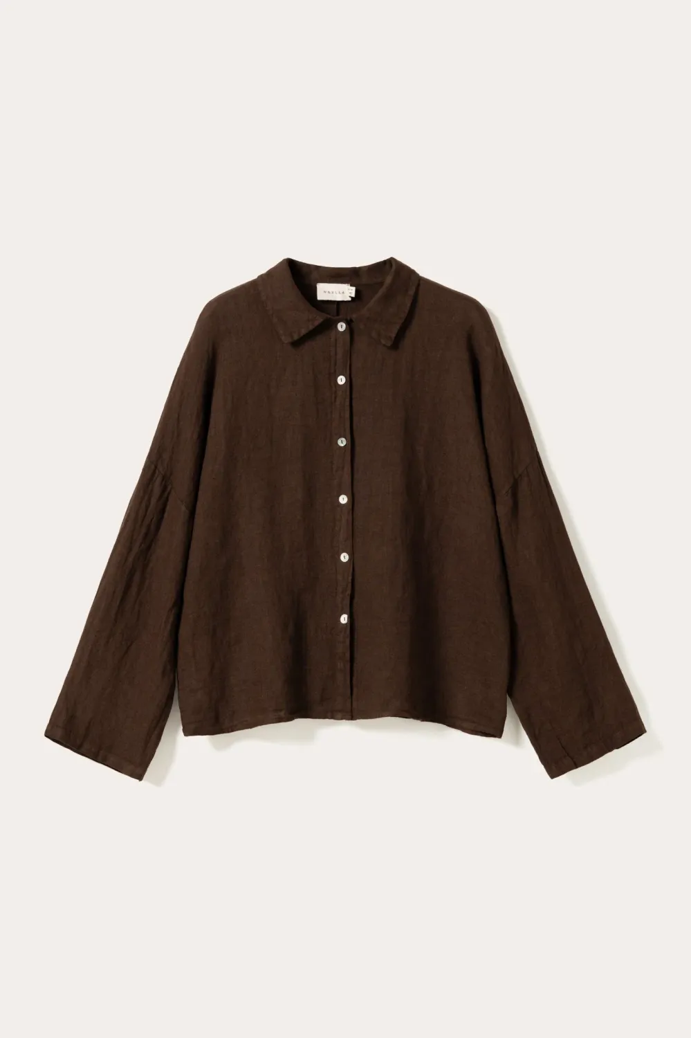 NOELLA - Leonora Shirt - Chocolate