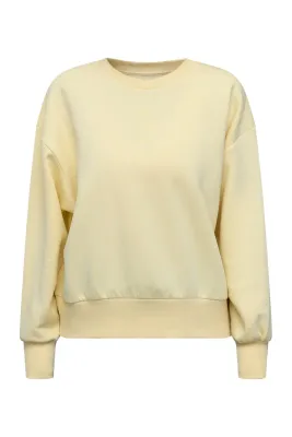 SISTER POINT - 19155 Vemia Sweater - Butter Yellow