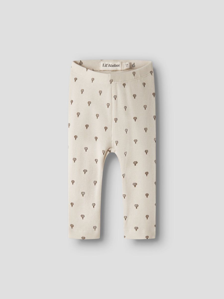 LIL ATELIER - 13258047 Slim legging - Turtledove/Ballon