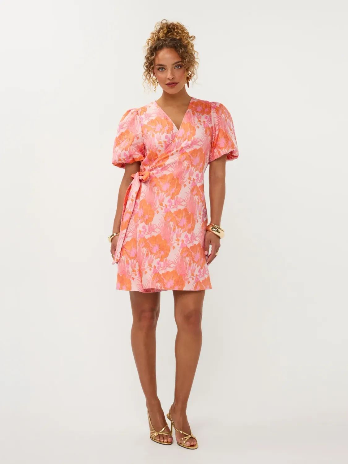 YDENCE - Dress Kelly - Orange