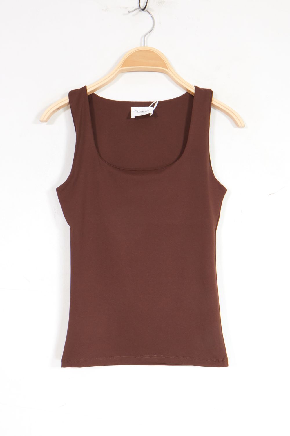 LUFF - Lilly U-Hals Top - Brown
