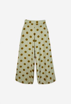 LUFF - Dot Pantalon - Soft Green/Moss