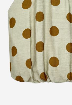 LUFF - Dot Halter Top - Soft Green/Moss