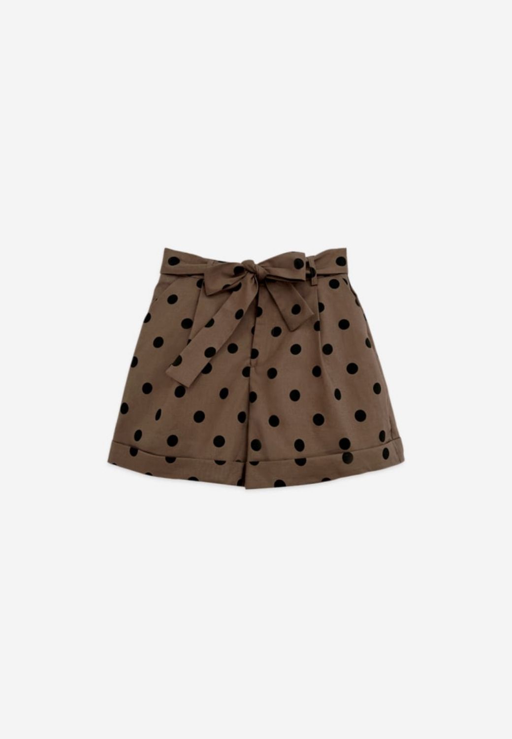 LUFF - Polka Dots Short - Brown/Black