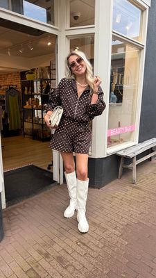 LUFF - Polka Dots Short - Brown
