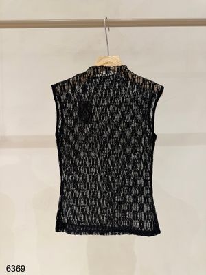 LUFF - Mesh Lace Hemd - Black