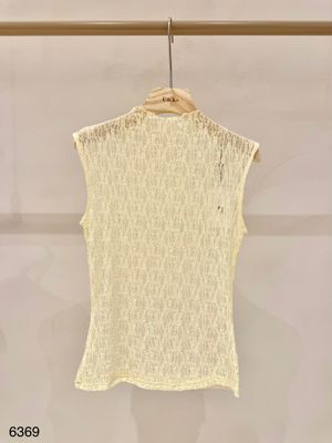 LUFF - Mesh Lace Hemd - Yellow