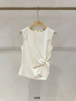 LUFF - Top met Knoop - White