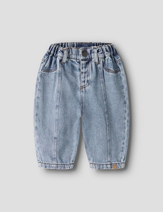 LIL ATELIER - 13257581 Karole Tapered Jeans - Blue Denim