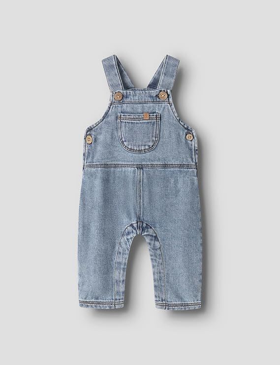 LIL ATELIER -13257580 Karole Loose denim Overall - Blue Denim