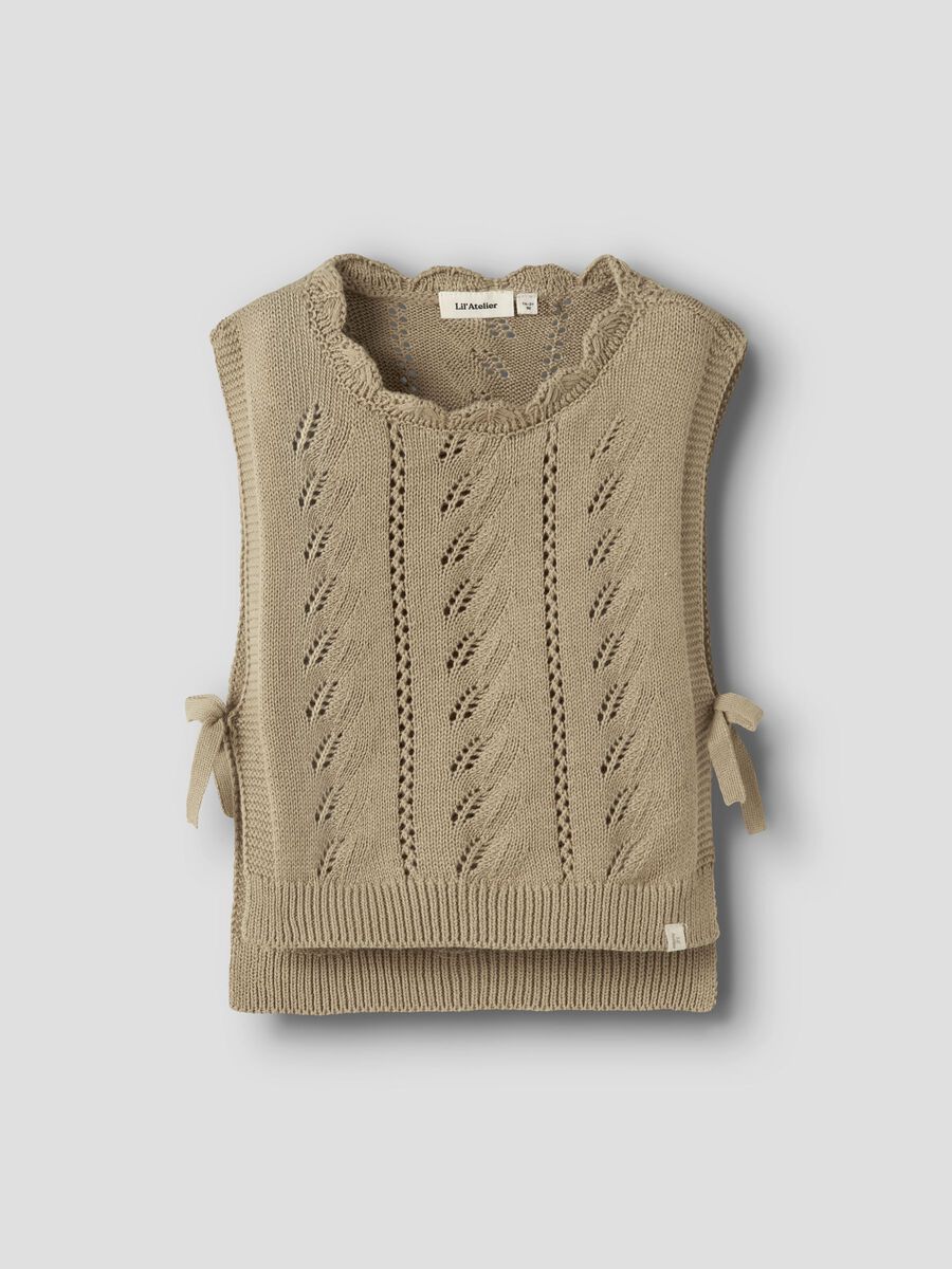 LIL ATELIER - 13257366 Knit Vest - Twill