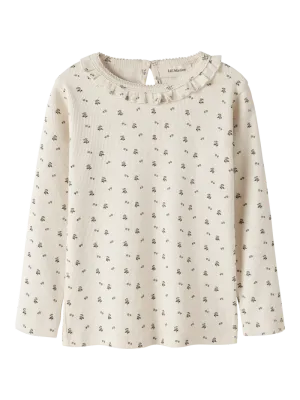 LIL ATELIER - 13260861 Mai Slim Top - Blue Flower