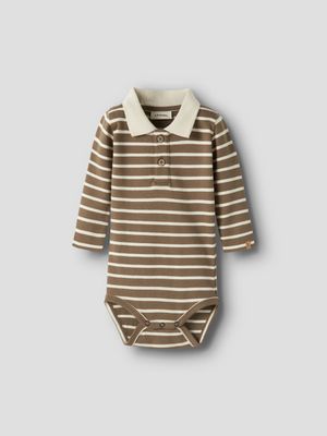 LIL ATELIER - 13261327 Limia Polo Body - Kangaroo/Turtledove