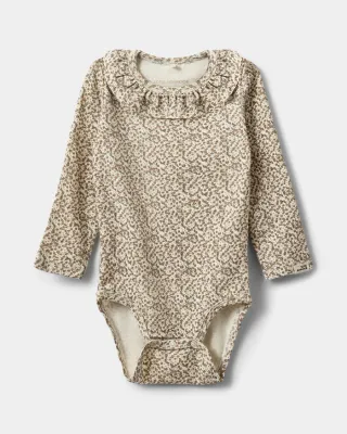 SOFIE SCHNOOR - P263203 Dicte Body - Off White w AOP