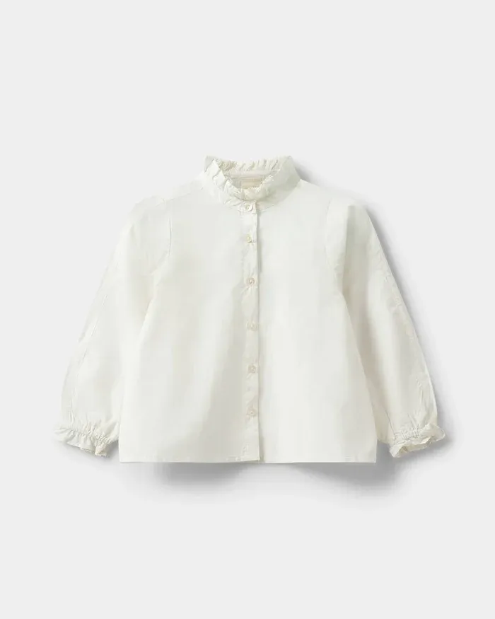 SOFIE SCHNOOR - P263453 Esma Shirt - Off White