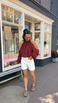 LUFF - Denim Short - White