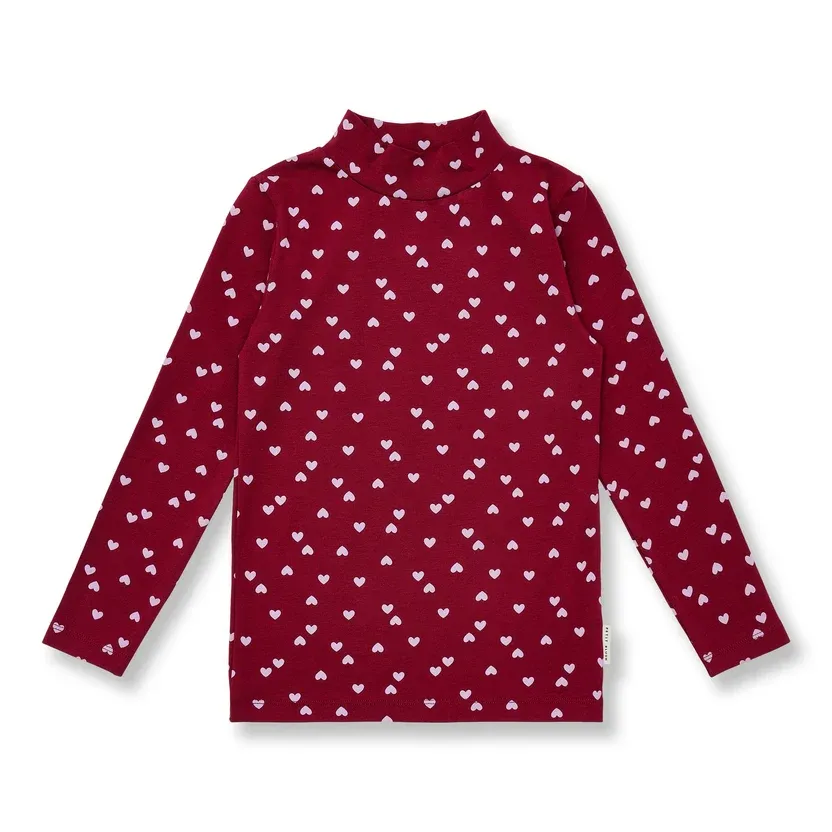 PETIT BLUSH - Turtle Neck - Hearts