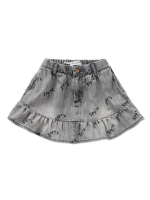 SPROET &amp; SPROUT - W26-2510 Denim Skirt  - Grey