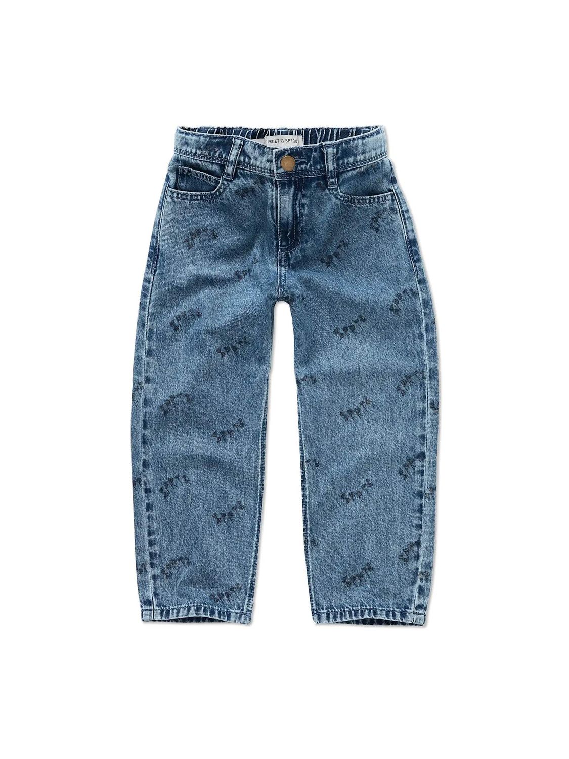 SPROET &amp; SPROUT - W26-2546 Straight Denim Print - Blue