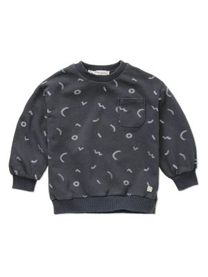 SPROET &amp; SPROUT - W26-2433 Sweat Print - Washed Black