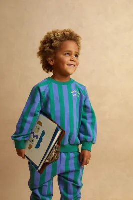 SPROET &amp; SPROUT - W26-2438 Sweat Block Stripes - Green
