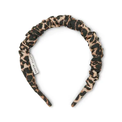 PETIT BLUSH - Smocked Headband - Leopard