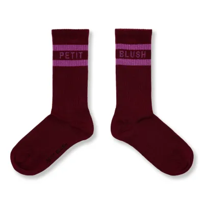 PETIT BLUSH - Sport Socks - Garnet/Orchid