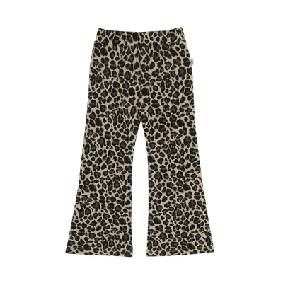 HOUSE OF JAMIE - Flared Pants - Leopard