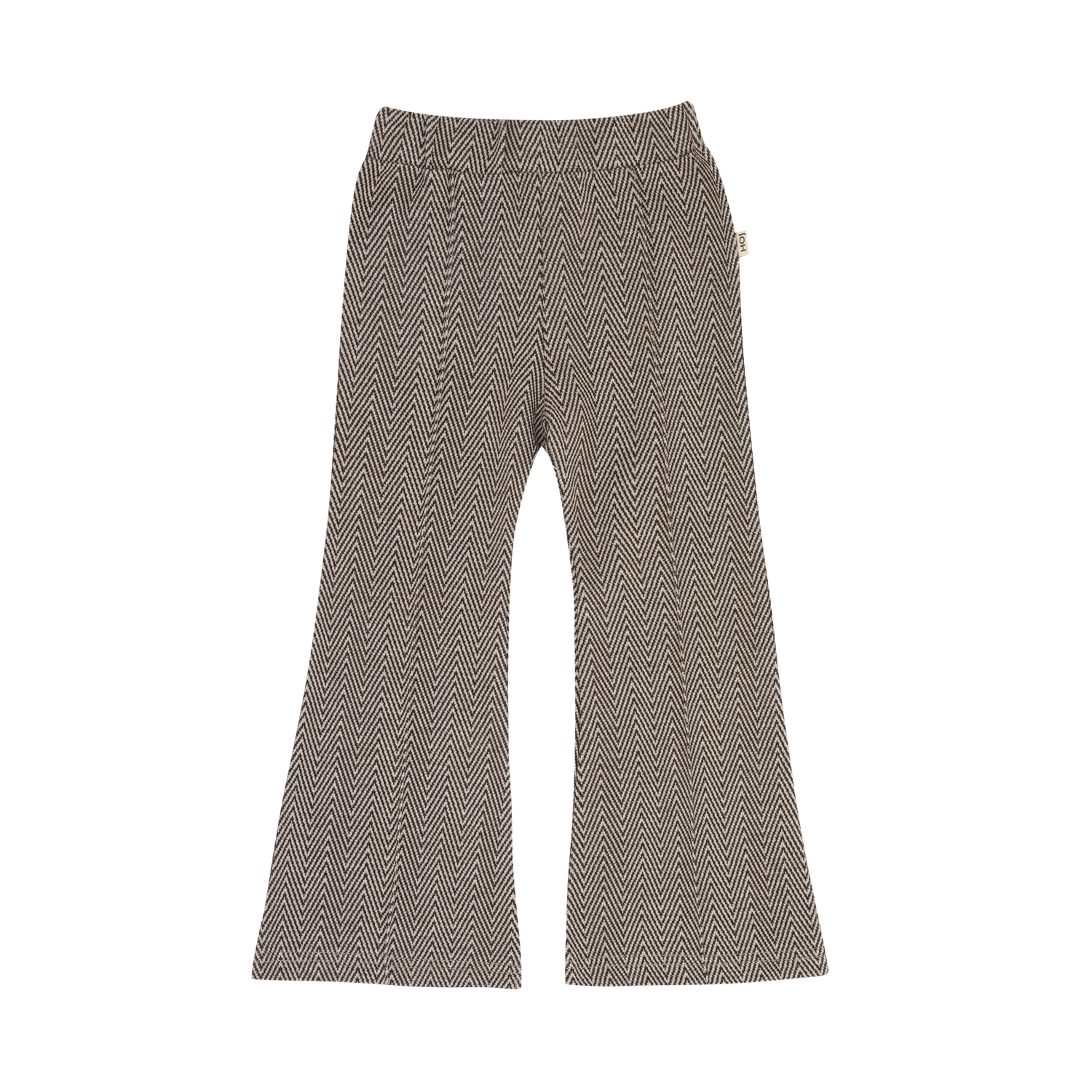 HOUSE OF JAMIE - Flared Pants - Jacquard