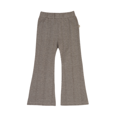 HOUSE OF JAMIE - Flared Pants - Jacquard
