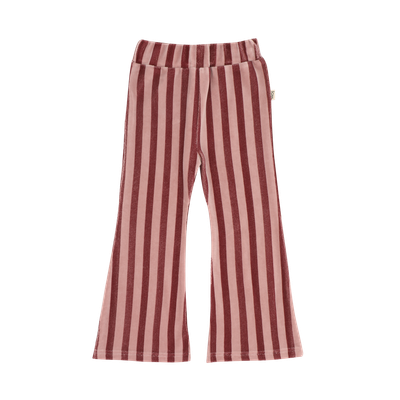 HOUSE OF JAMIE - Flared Pants - Ruby Stripes
